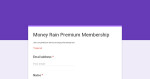 Money Rain Premium Membership