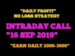 Intraday trading tips for 16 sep 2019 l Intraday trading stocks for Monday