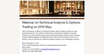 Webinar on Technical Analysis & Options Trading on 29th May