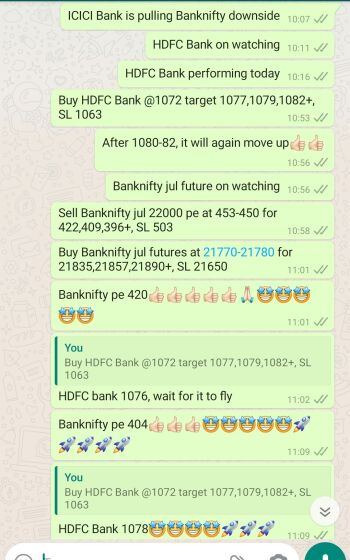 Intraday Cash and Option calls - 1081363