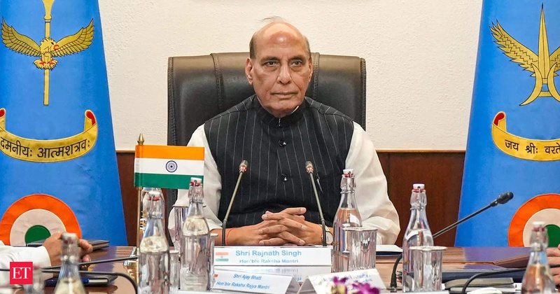 Sardar Patel's role in uniting India not allowed to be highlighted: Rajnath Singh's veiled dig at Cong