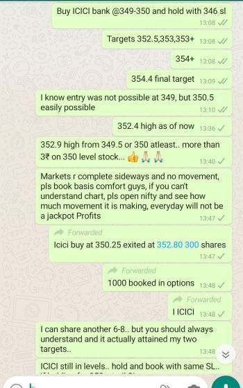 Intraday Cash and Option calls - 742032