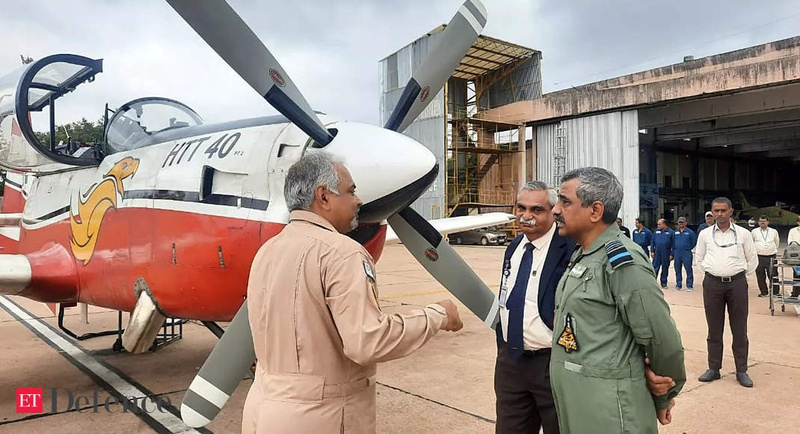 Deputy Chief of Air Staff flies indigenously developed trainer aircraft HTT-40