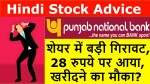 Punjab National Bank Stock News | शेयर में बड़ी गिरावट, 28 रुपये पर आया, खरीदने का मौका?