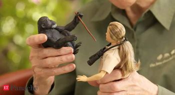 Mattel unveils Jane Goodall Barbie along with chimp David Greybeard