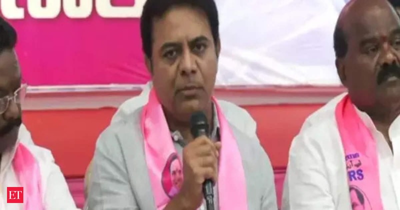 "Not at all a surprise," says KTR after receiving 'Apple warning message'