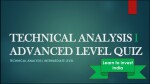 Technical Analysis Advanced Level Quiz l Learn to invest India