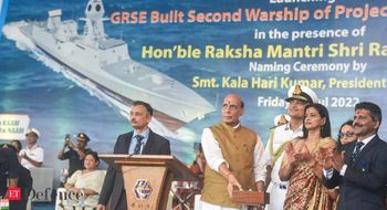 Navy fast advancing on path of self reliance: Def minister after launching stealth frigate