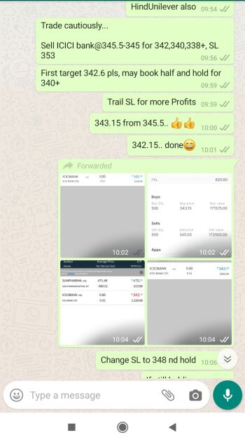 Intraday Cash and Option calls - 759585