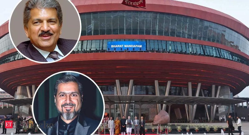 Anand Mahindra | Bharat Mandapam : Anand Mahindra floored by Bharat Mandapam, says earlier exhibition venue was source of embarrassment; Ricky Kej calls it 'world class'