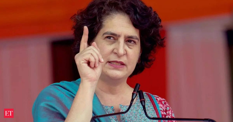 Congress govt set up PSUs that gave jobs to youth but BJP handing them over to industrialists: Priyanka Gandhi