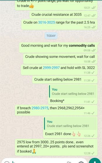 Crude Oil Tips - 1342483