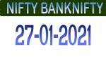 Nifty and Banknifty Intraday Levels 27-01-2021.