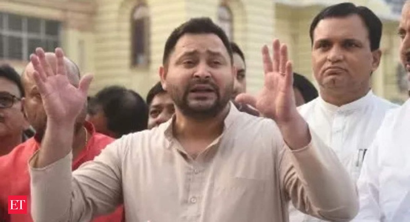 Tejashwi Yadav leaves ED headquarters after 8 hours questioning in 'land for jobs' case